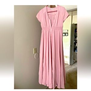 JessaKae Pink Maxi Dress